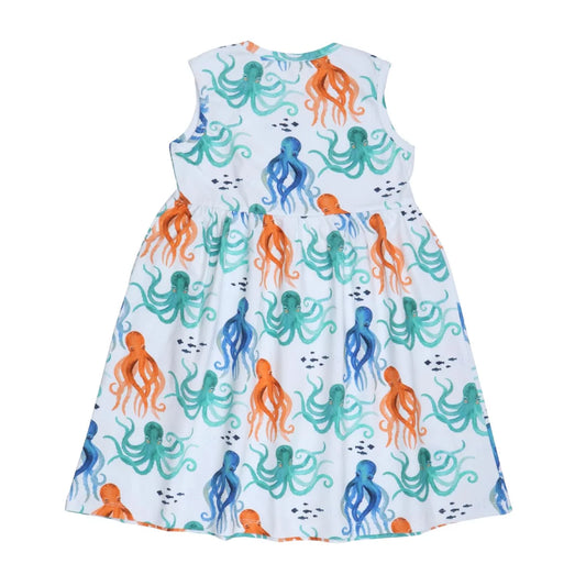 Walkiddy trägerloses Kleid funny Octopuses