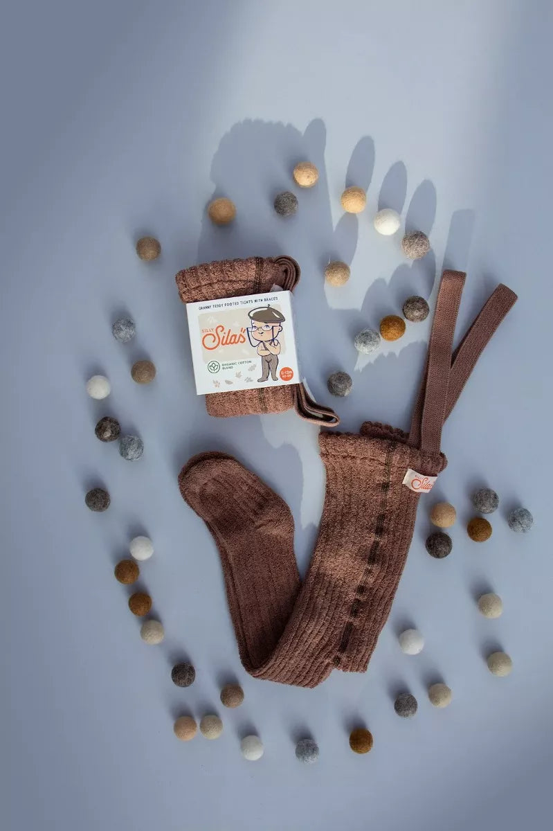 Silly Silas Granny Teddy Strumpfhose Granola