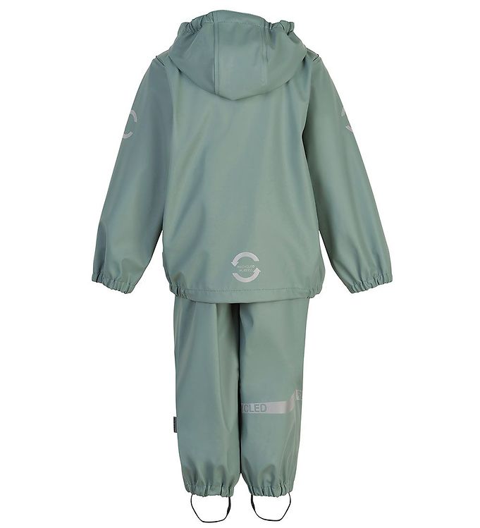 Mikk-Line Regenanzug chinois green