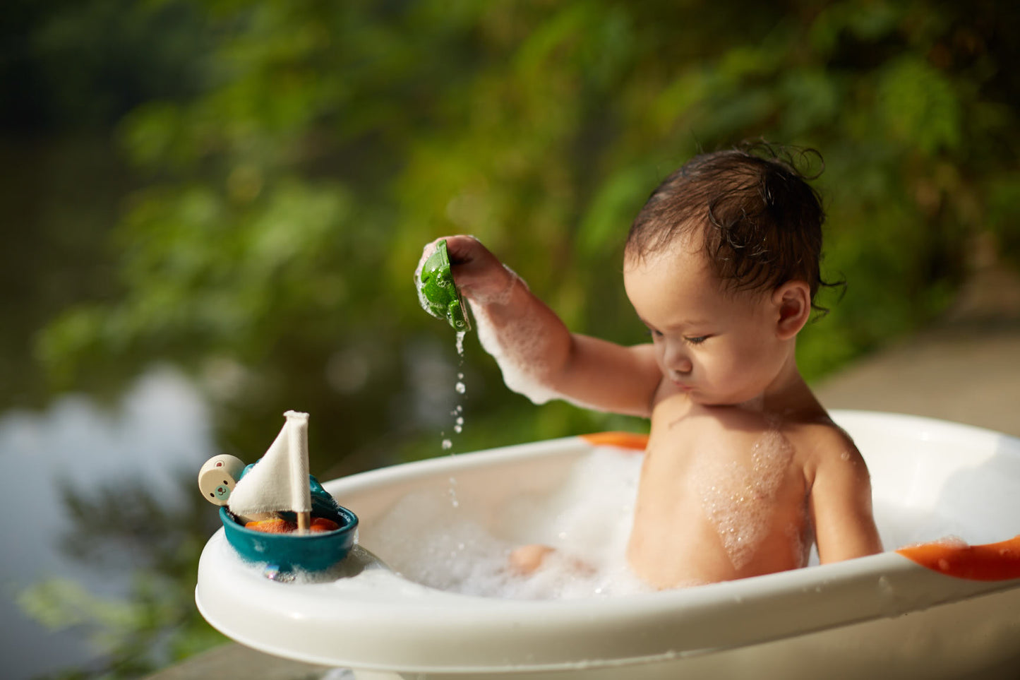 Plan Toys Badeset Meer, 4er Pack