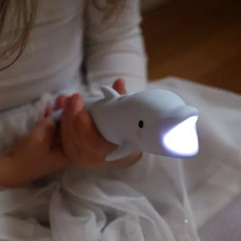 Rabbit & Friends Taschenlampe, Bubbly, Delfin