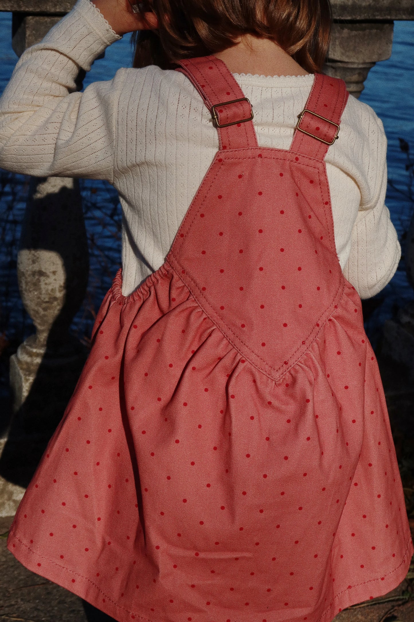 Konges Slojd Minnie Blouse GOTS antique white Langarmshirt