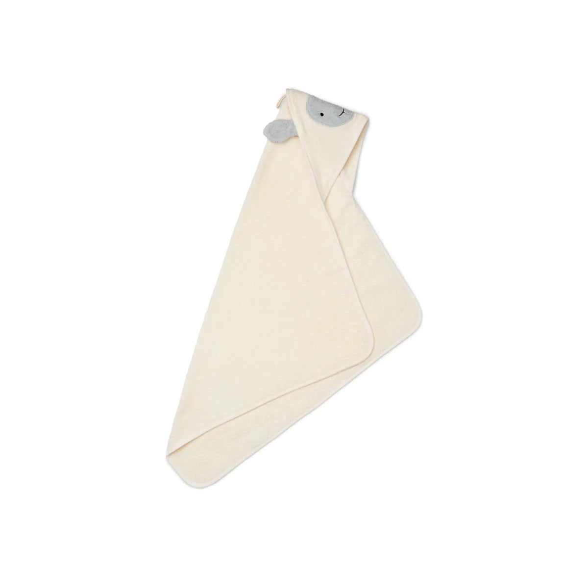 Liewood Albert Hooded Towel creme de la creme