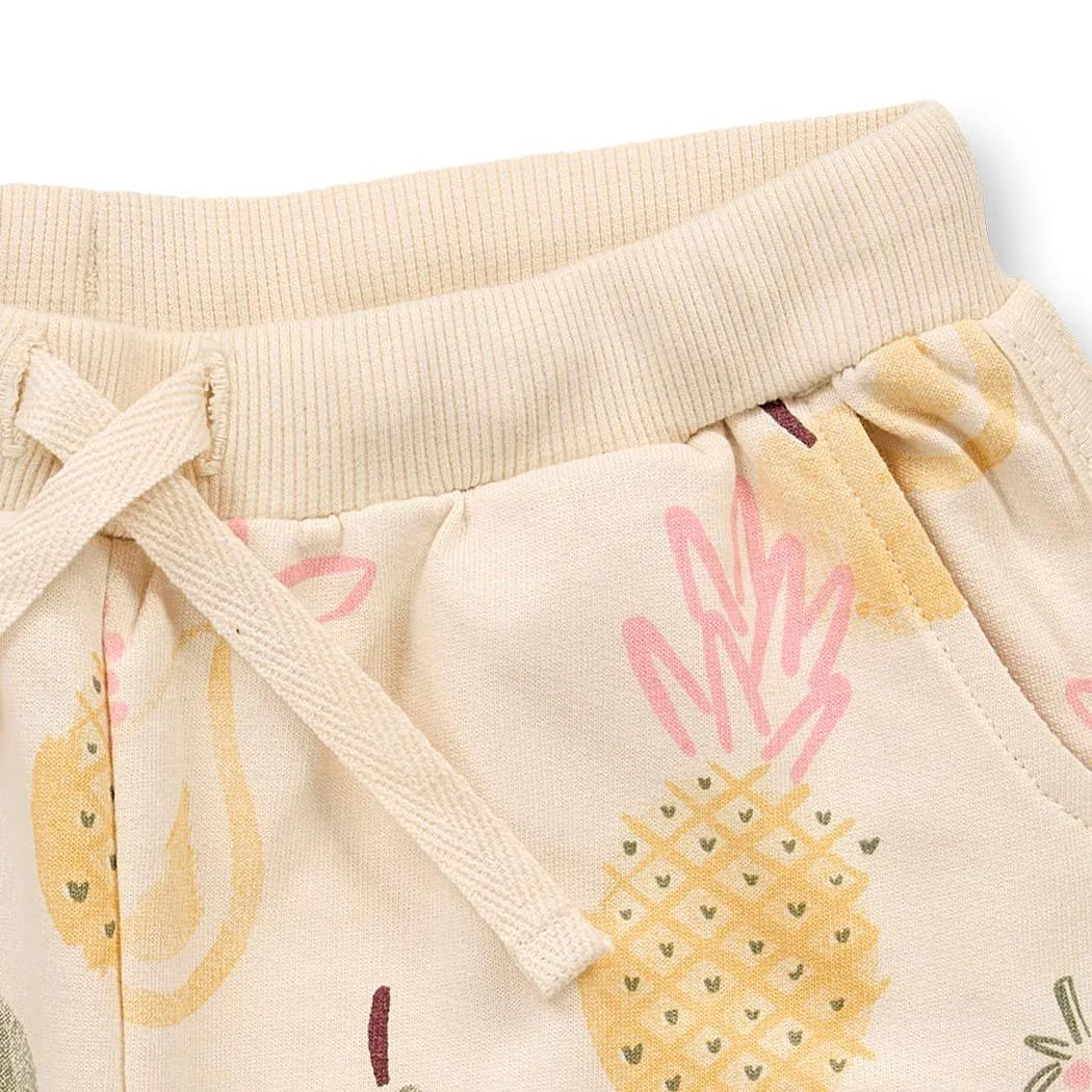 Sense Organics Shorts Marlen fruits light beige