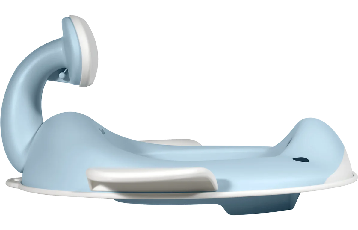 Kindsgut Toilettenaufsatz Wal hellblau