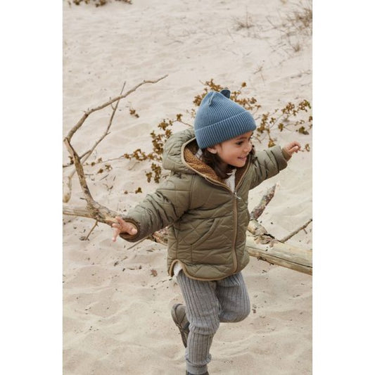 Liewood Gina Beanie whale blue