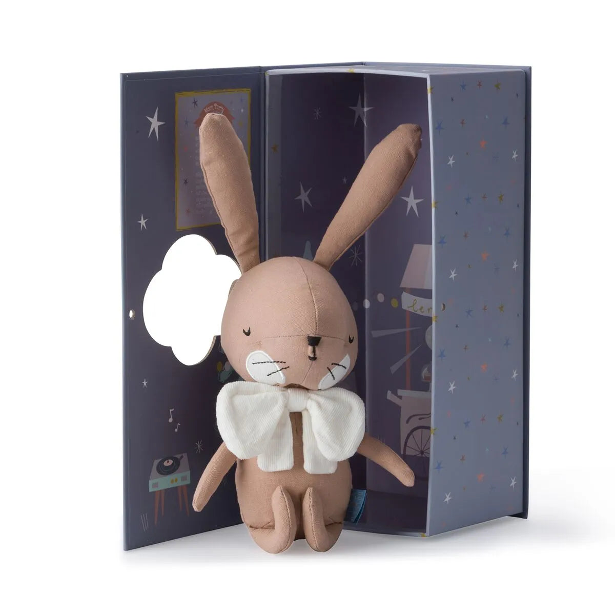 Picca Lou Lou Hase Robin rose in Geschenkbox 18cm