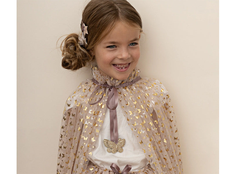 Mimi&Lula Umhang Schmetterling rosa gold Cape