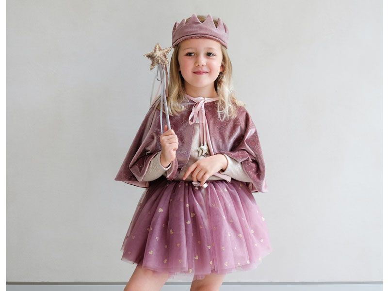 Mimi & Lula Umhang Cape rosé