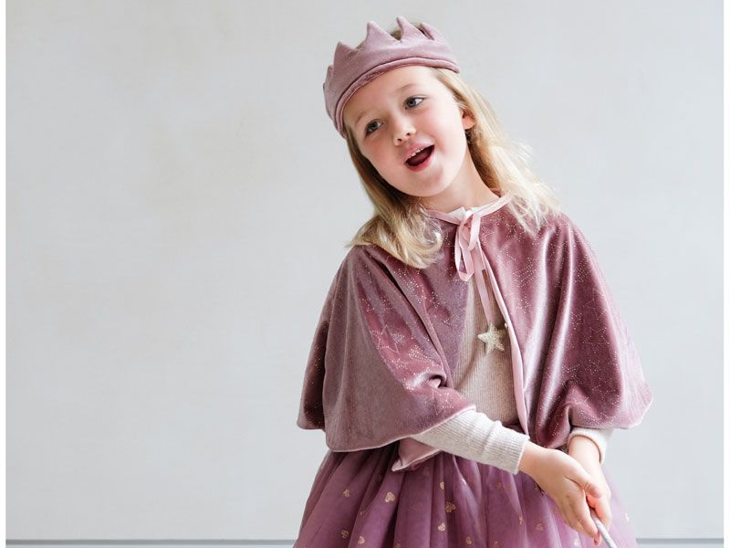 Mimi & Lula Umhang Cape rosé
