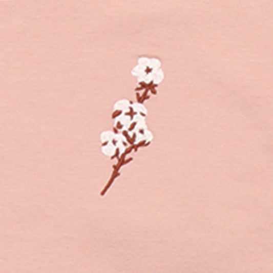 Walkiddy Mini Cottons Sweatshirt, Pullover, rosa mit Stickerei, MCCP32-501