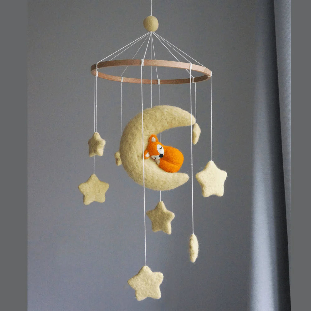 Gamcha Mobile Fuchs, gelber Mond