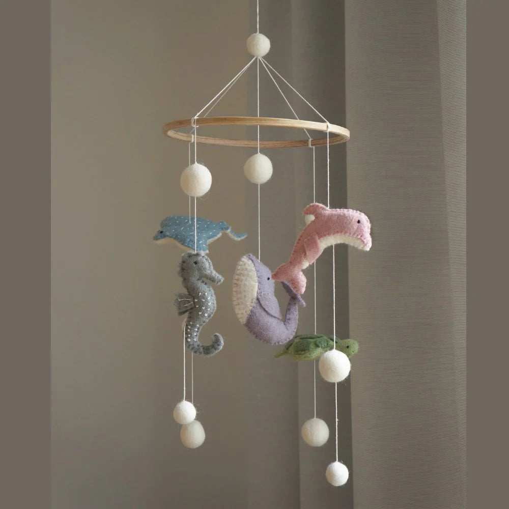 Gamcha Mobile Meerestiere rosa grün blau lila