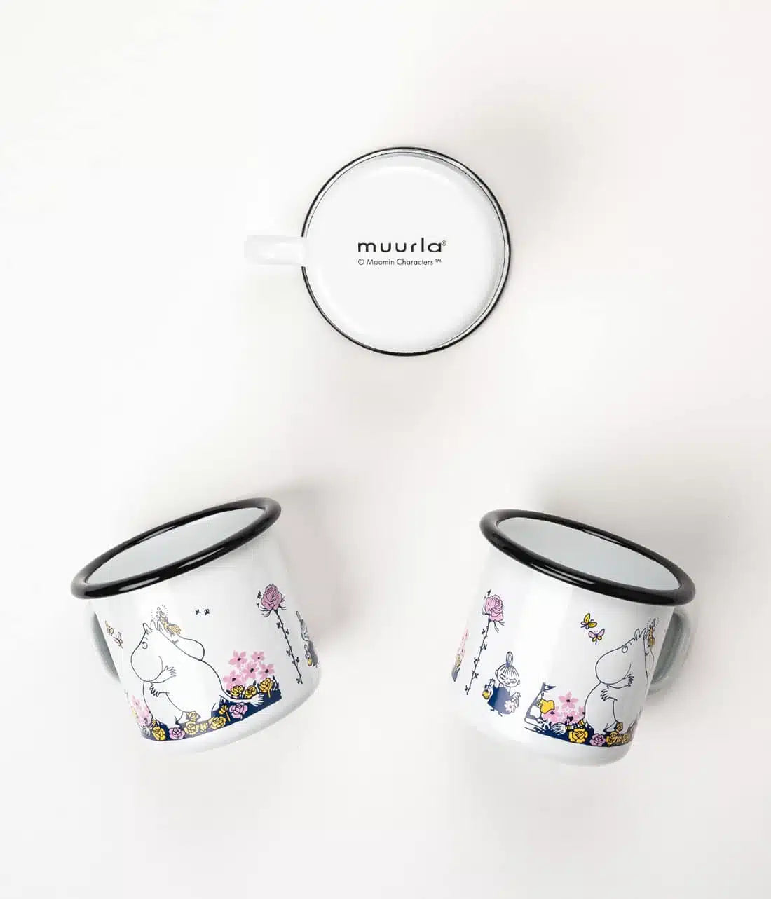 Muurla Becher Emaille Moomin - Liebe 2,5dl
