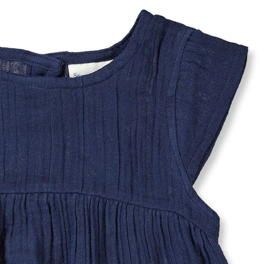 Sense Organics Neela Kleid navy