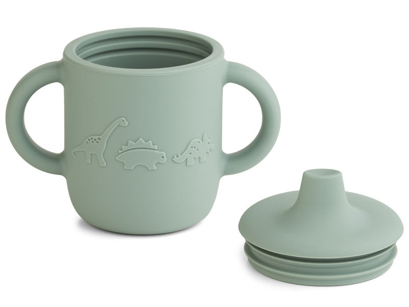 Liewood Neil Sippy Trinkbecher Dino Peppermint