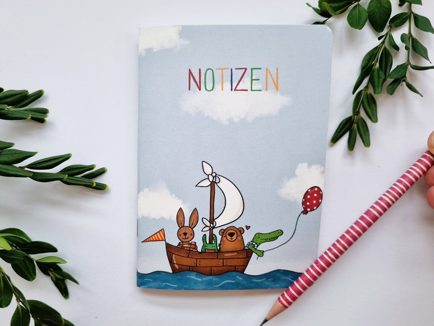 Atelier zum fliegenden Stachelschwein Notizheft