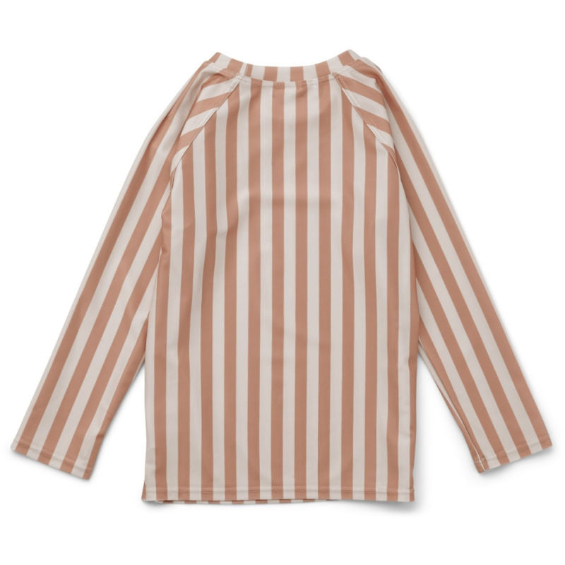 Liewood Noah Schwimm-Shirt Coral Blush / Creme de la Creme