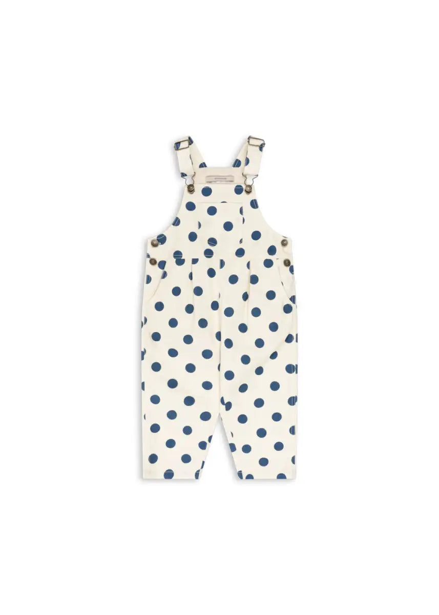 Konges Slojd Nola Overall GOTS blue dots Latzhose