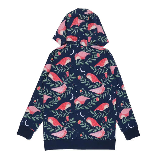 Walkiddy Sweatjacke Pinky Birds
