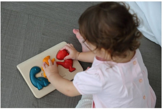 Plan Toys Dino Puzzle Holzspielzeug