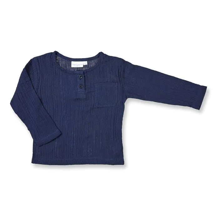 Sense Organics Plin Shirt navy
