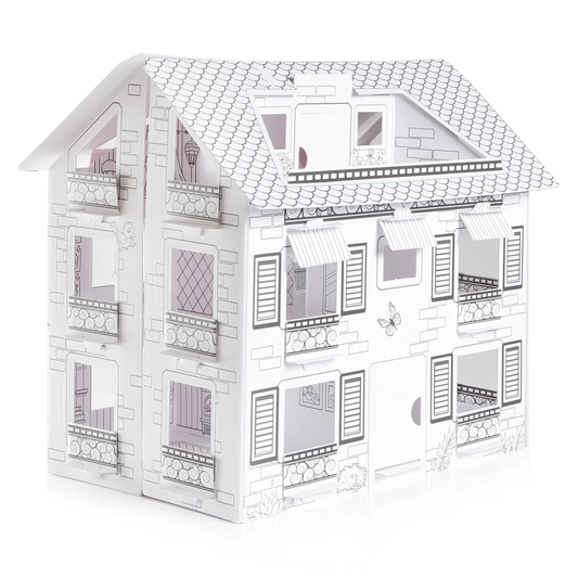 Bell Trade Lulubug Puppenhaus Bastelset zum Bemalen