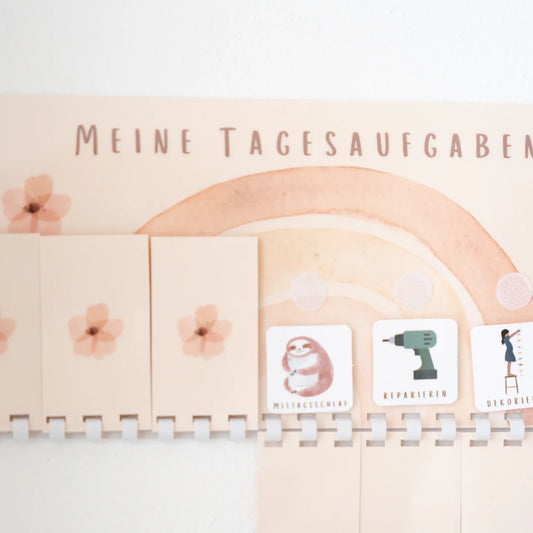 Routinchen Routineplaner inkl. Symbole Regenbogen