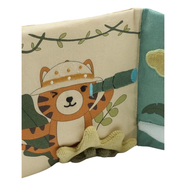 Fabelab Stoffbuch, Safari, Fabric Book