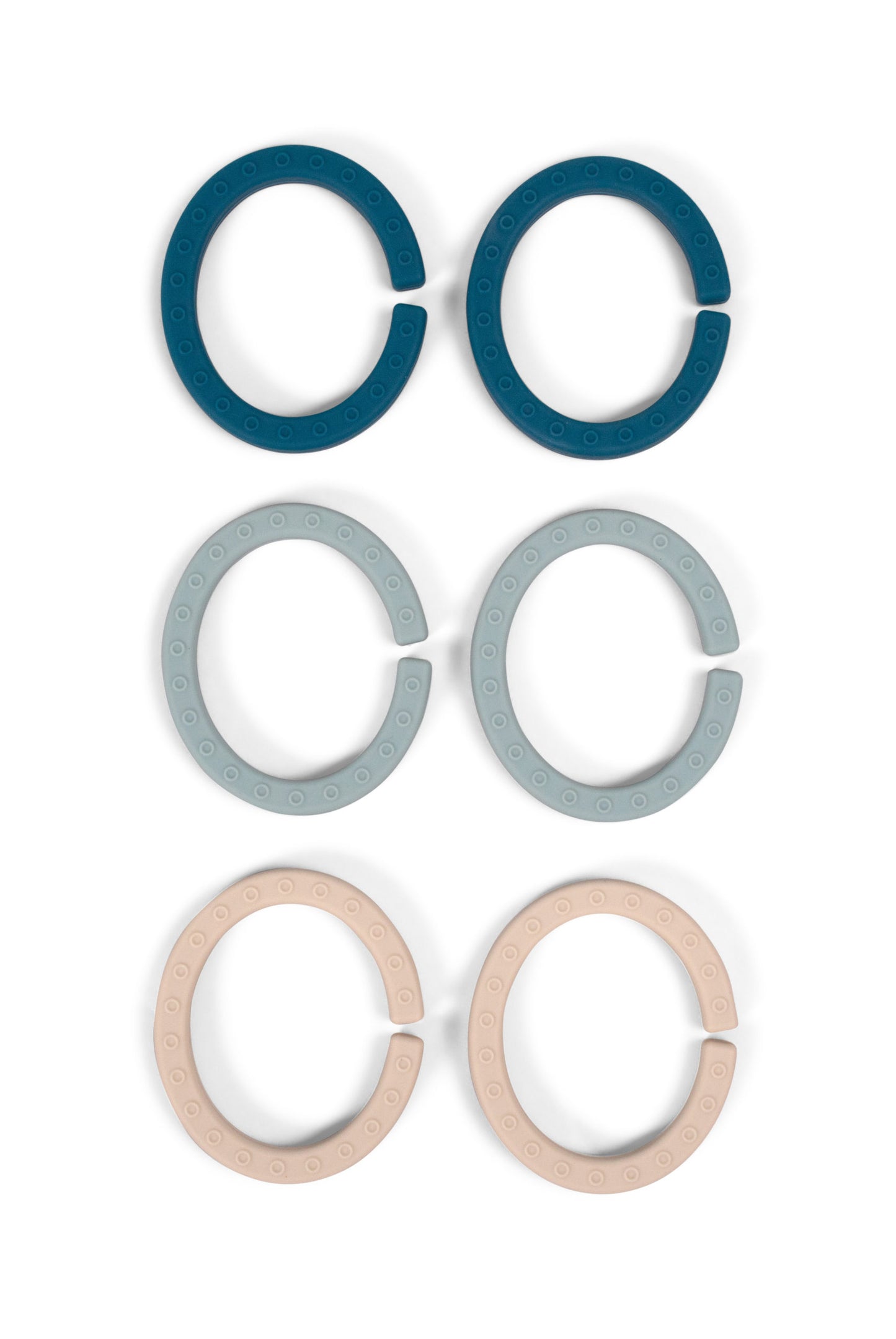 Filibabba Silikonspielringe blau blue