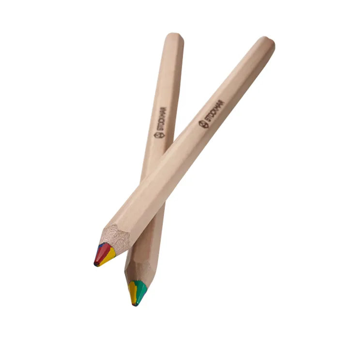 Stockmar Vierfarbstift bunt 6-eckig