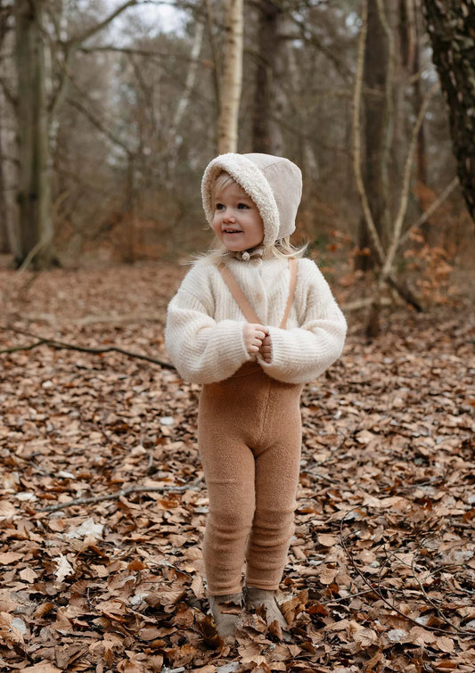 Silly Silas Strumpfhose Teddy light brown