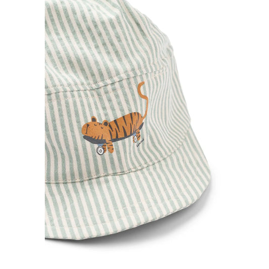 Liewood Theon, Mütze, Soft Seersucker Cap, Peppermint / Sandy