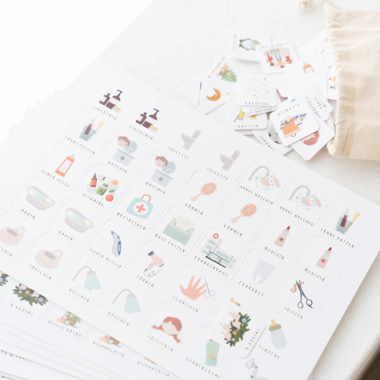 Routinchen Wochenplaner inkl. Symbole Weltall