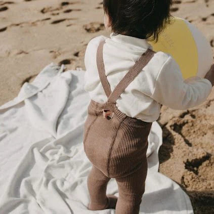 Silly Silas Strumpfhose aus Baumwolle(GOTS) granola