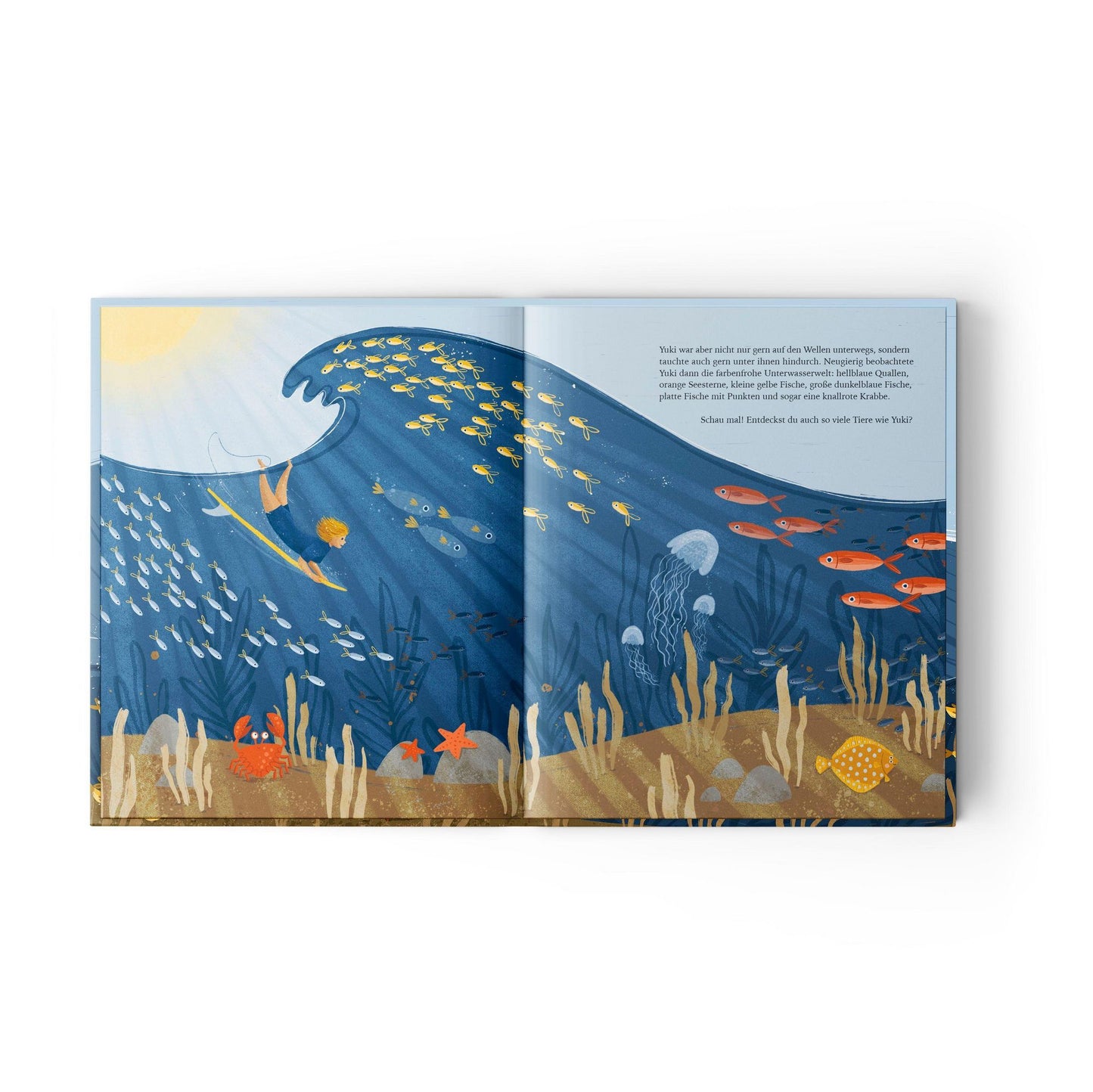 Yuki und die Wellen, Kinderbuch, Jupitermond