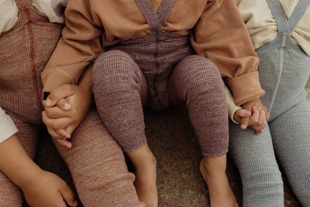 Silly Silas Leggings aus Baumwolle (GOTS) Vanilla Fig