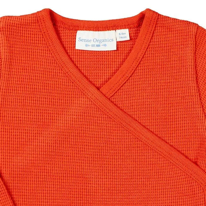 Sense Organics Wanda Wickelshirt rusty red