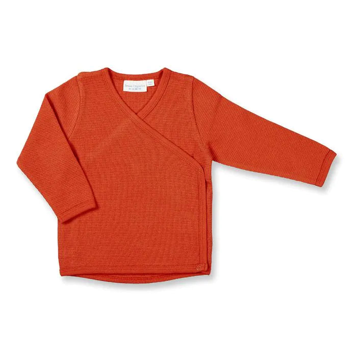 Sense Organics Wanda Wickelshirt rusty red