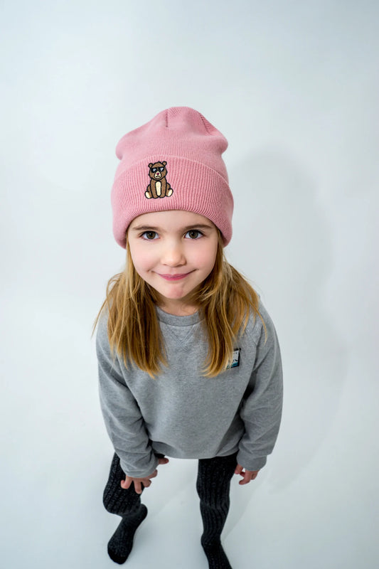 Lil' Boo Zoo Beanie, The Teddy, rosa
