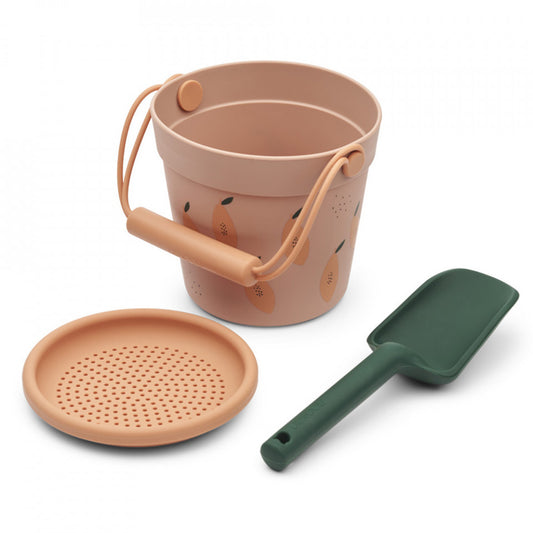 Liewood Elmo Strand-Set Papaya Pale Tuscany