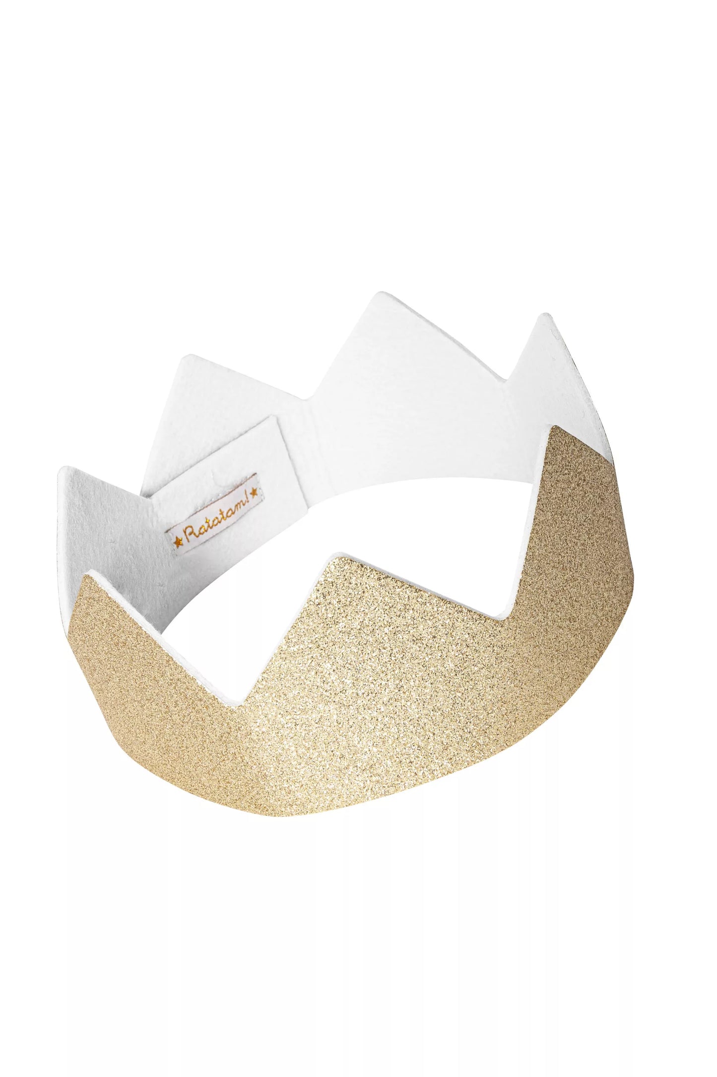 Ratatam! Krone gold Glitzer