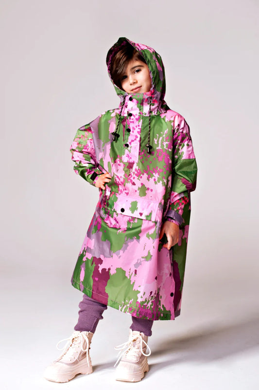 Rainkiss Regenponcho Spring Camo