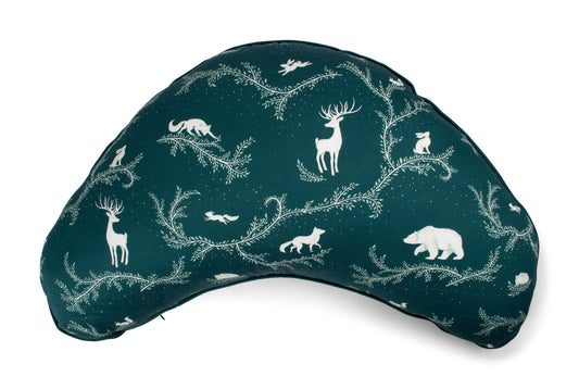 Filibabba Stillkissen Night Waldtiere petrol