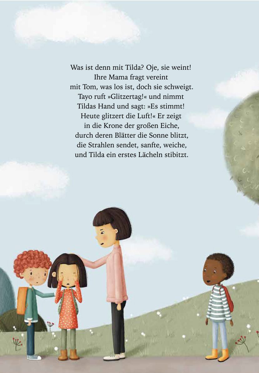 Glitzertage Kinderbuch Klee / Eich