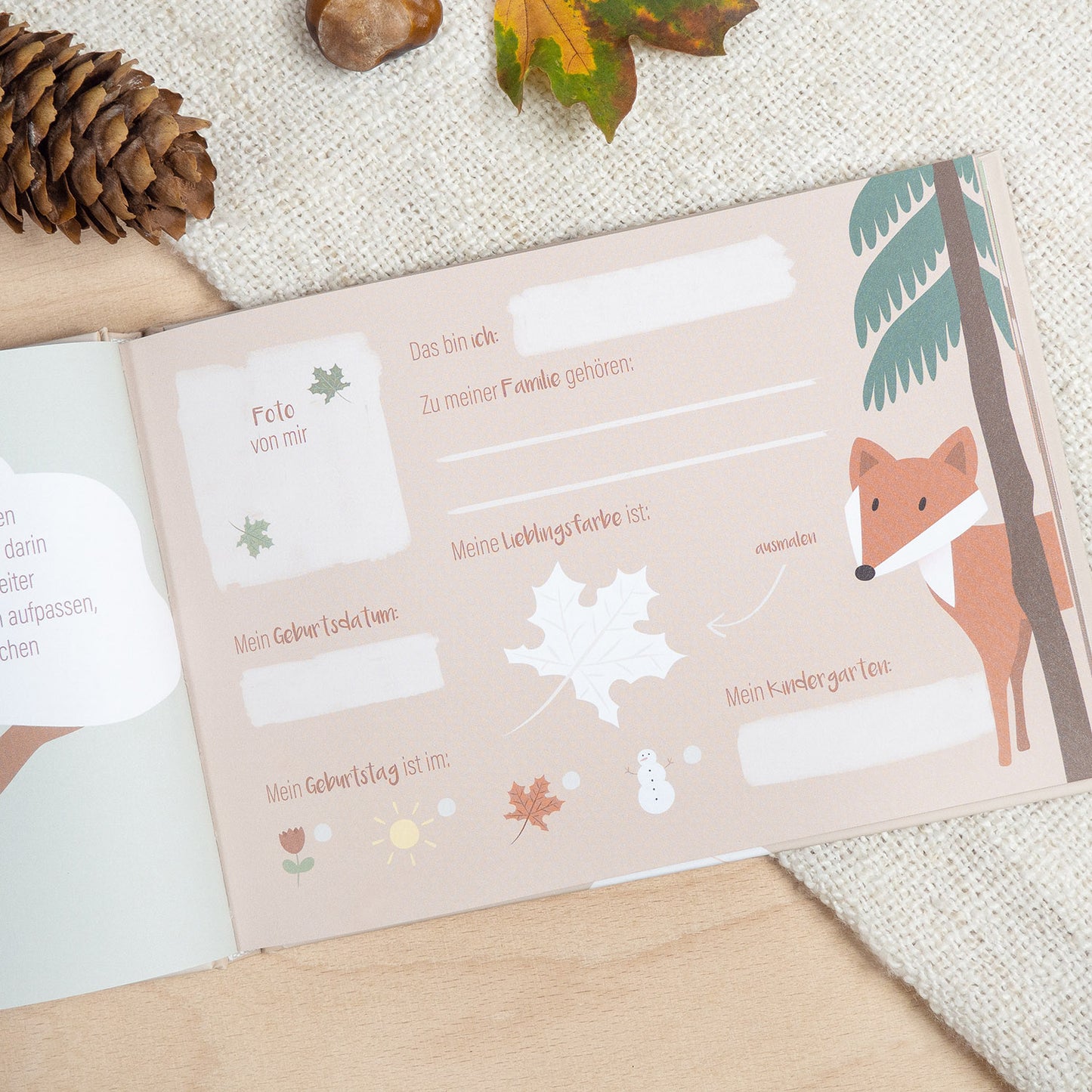 Mintkind Kindergartenfreundebuch Wald