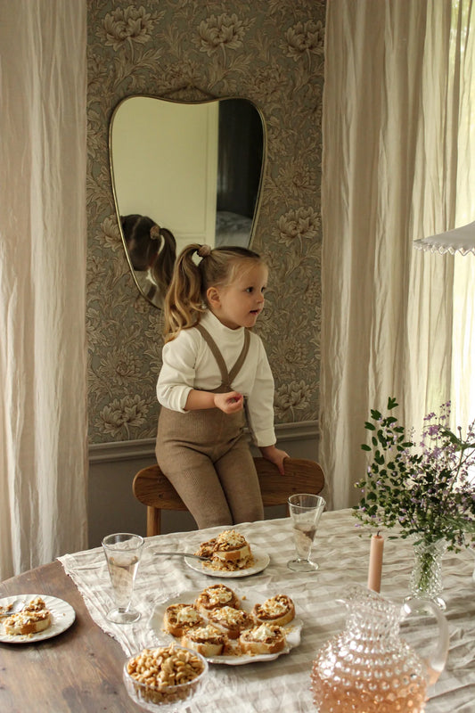 Silly Silas Leggings aus Baumwolle (GOTS) Peanut Blend