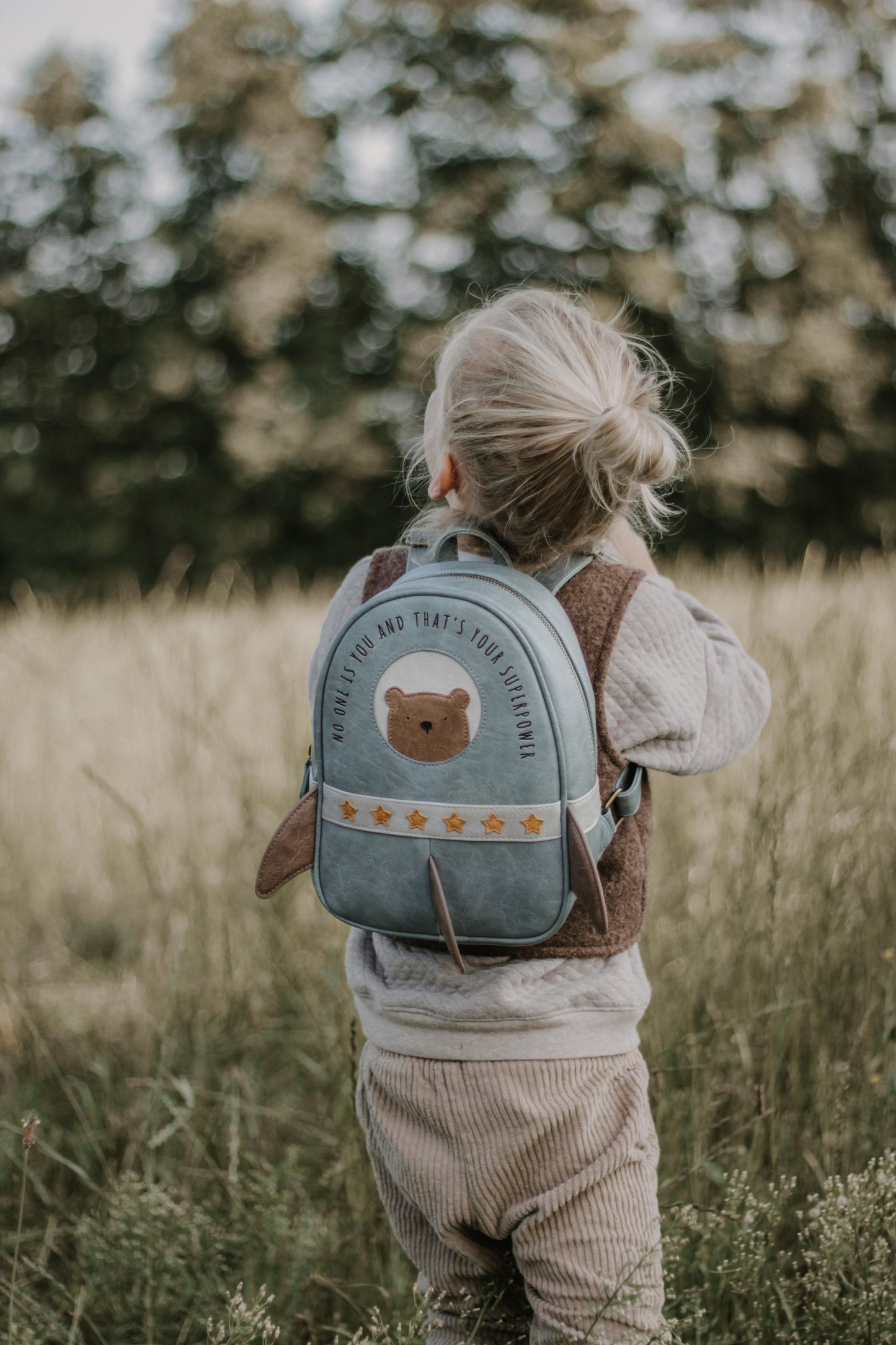 Little Who Rucksack Große Rakete Cooper Himmelblau