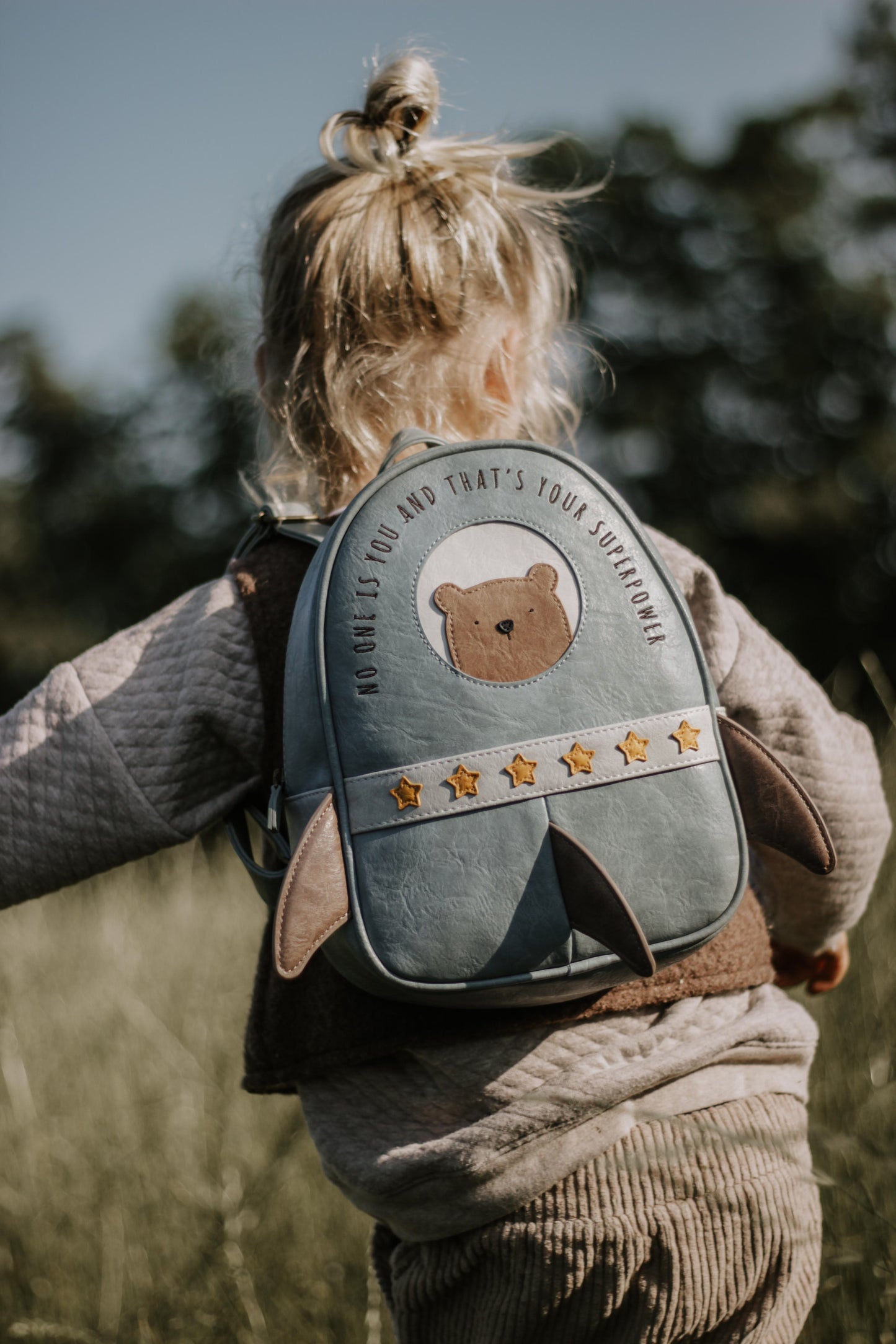 Little Who Rucksack Große Rakete Cooper Himmelblau