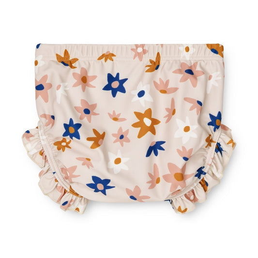 Liewood Mila Baby Schwimmhose Flower Market Sandy